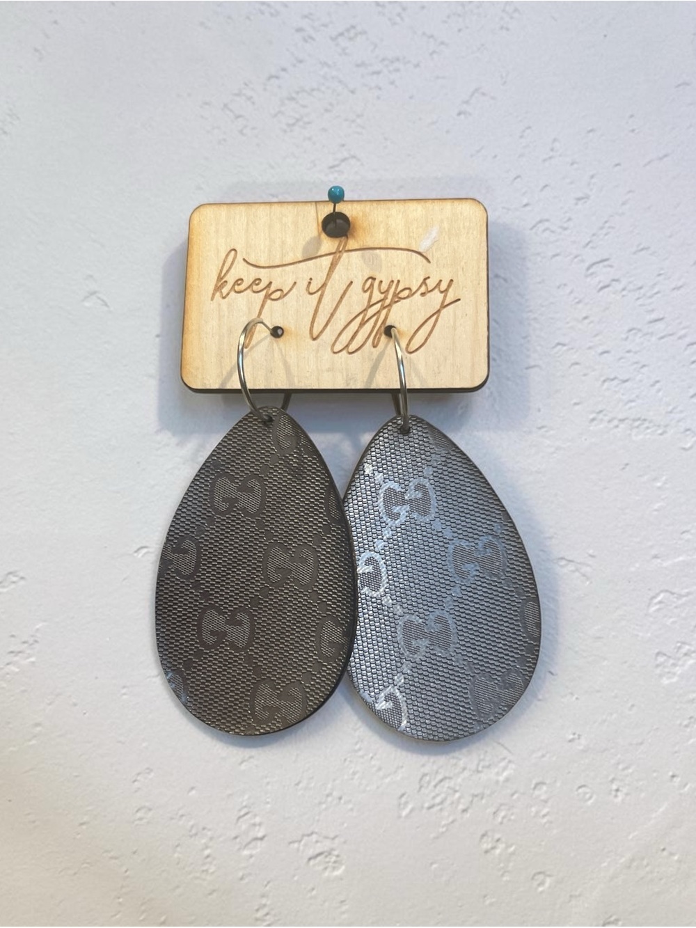 Silver teardrop earrings from Keep it Gypsy GG